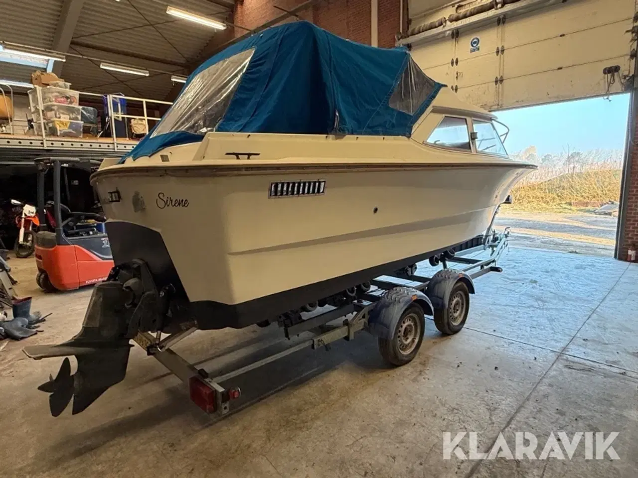 Billede 3 - Motorbåd Fjord 21 med bådtrailer