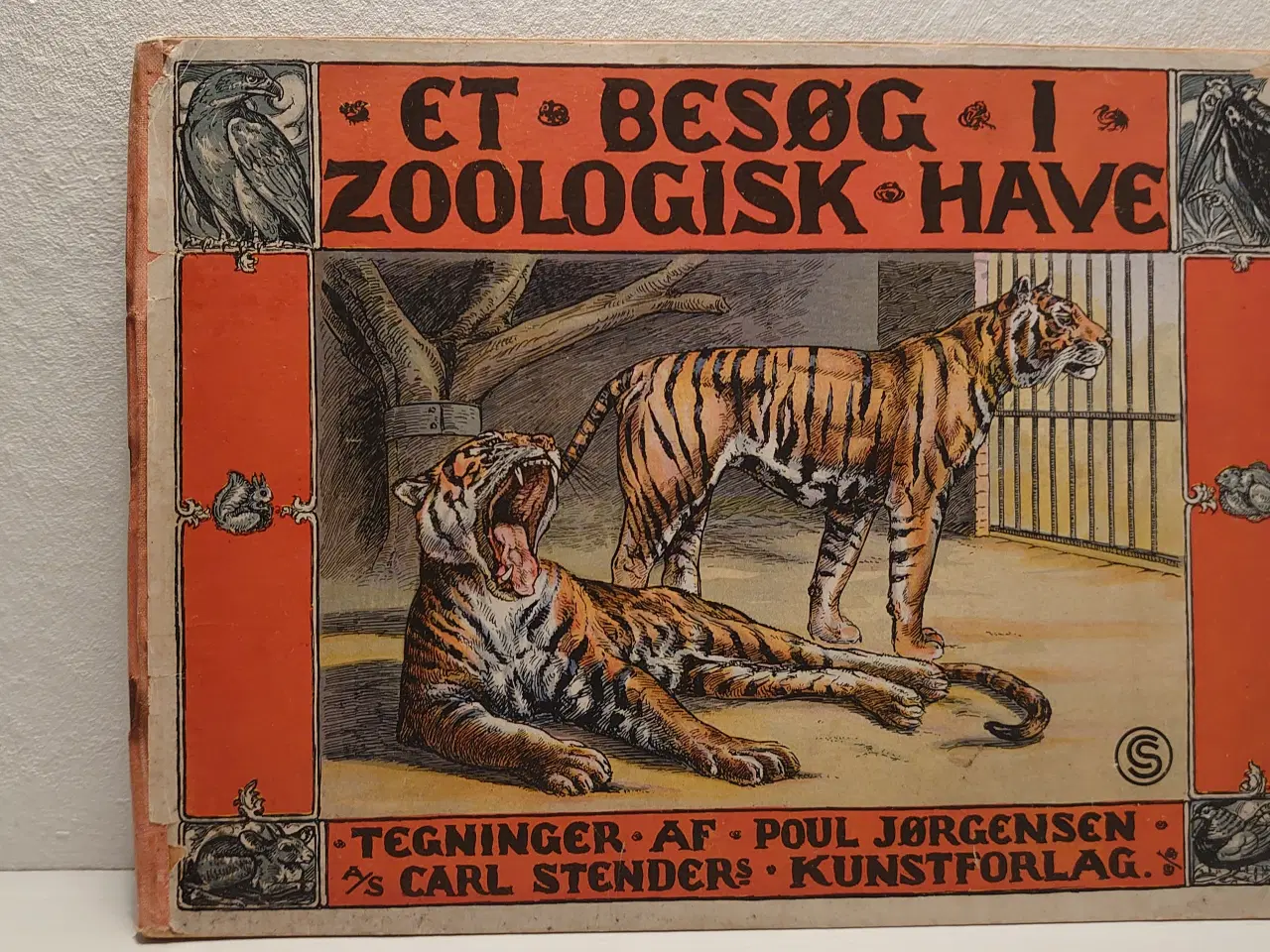 Billede 1 - Et besøg i Zoologisk Have.ill. Poul.Jørgensen.1917