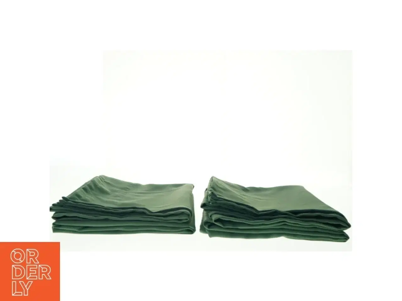 Billede 2 - Grønne mørklægningsgardiner  fra IKEA (str. 250 x 145 cm)