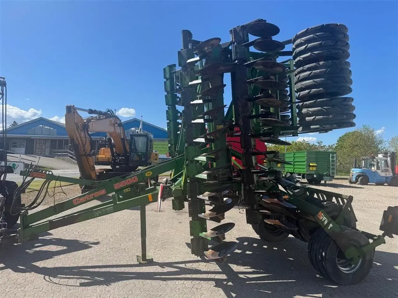 Billede 9 - Amazone Catros 5500, Bugseret