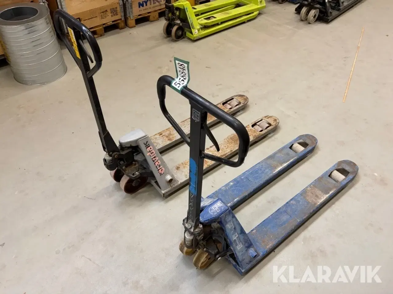 Billede 3 - Palleløftere Silverstone & NH Handling - 2500kg og 2200kg - 2 styk