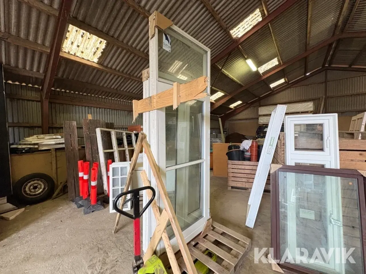 Billede 3 - Terrasedør med fast overlys Outrup Ukendt