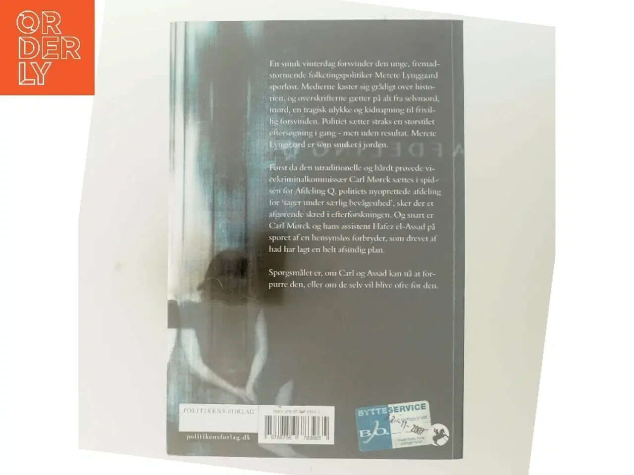 Billede 3 - Kvinden i buret : krimi af Jussi Adler-Olsen (Bog)