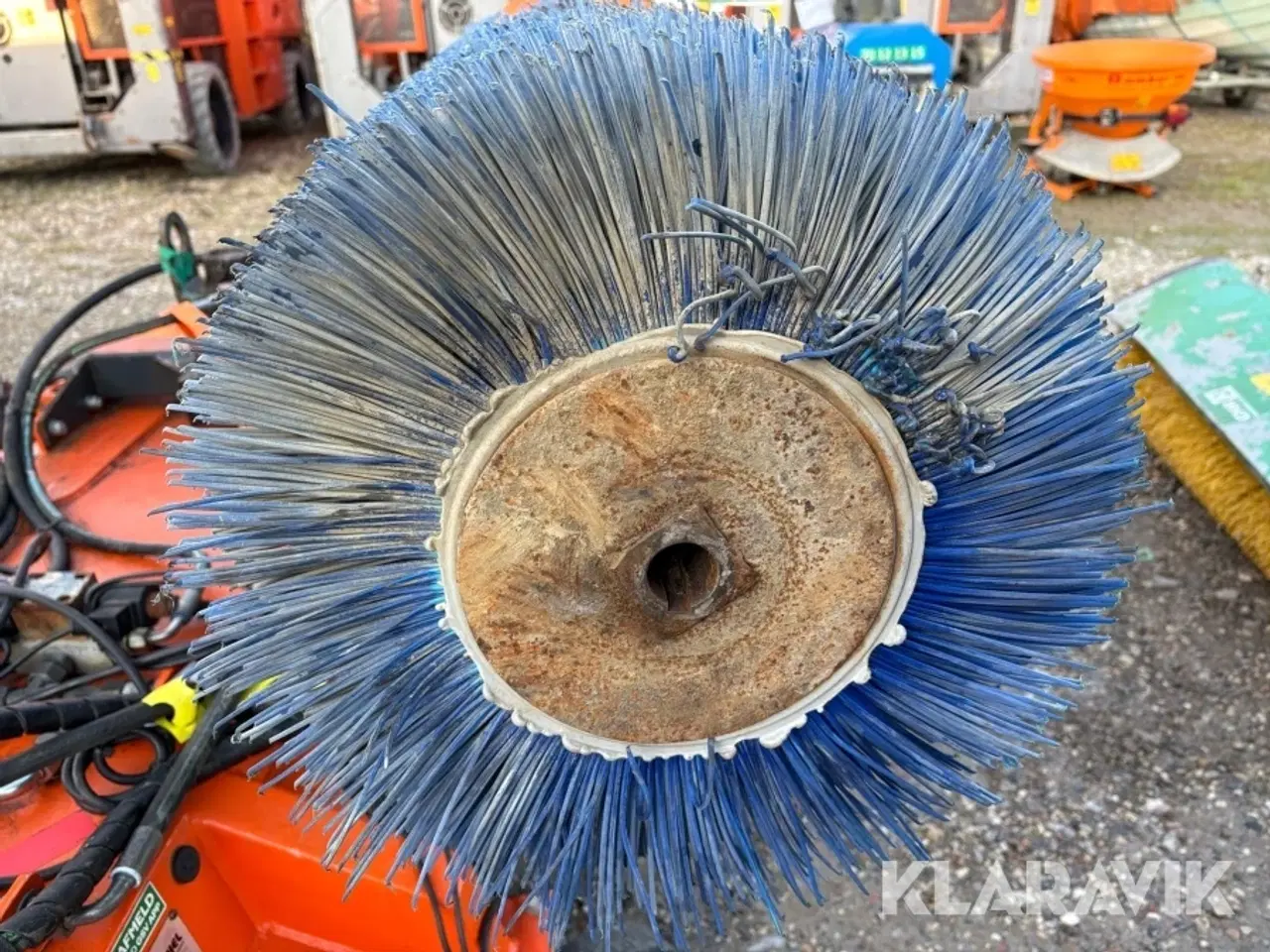 Billede 9 - Hydraulisk kost med vandtank Tuchel Profil 600