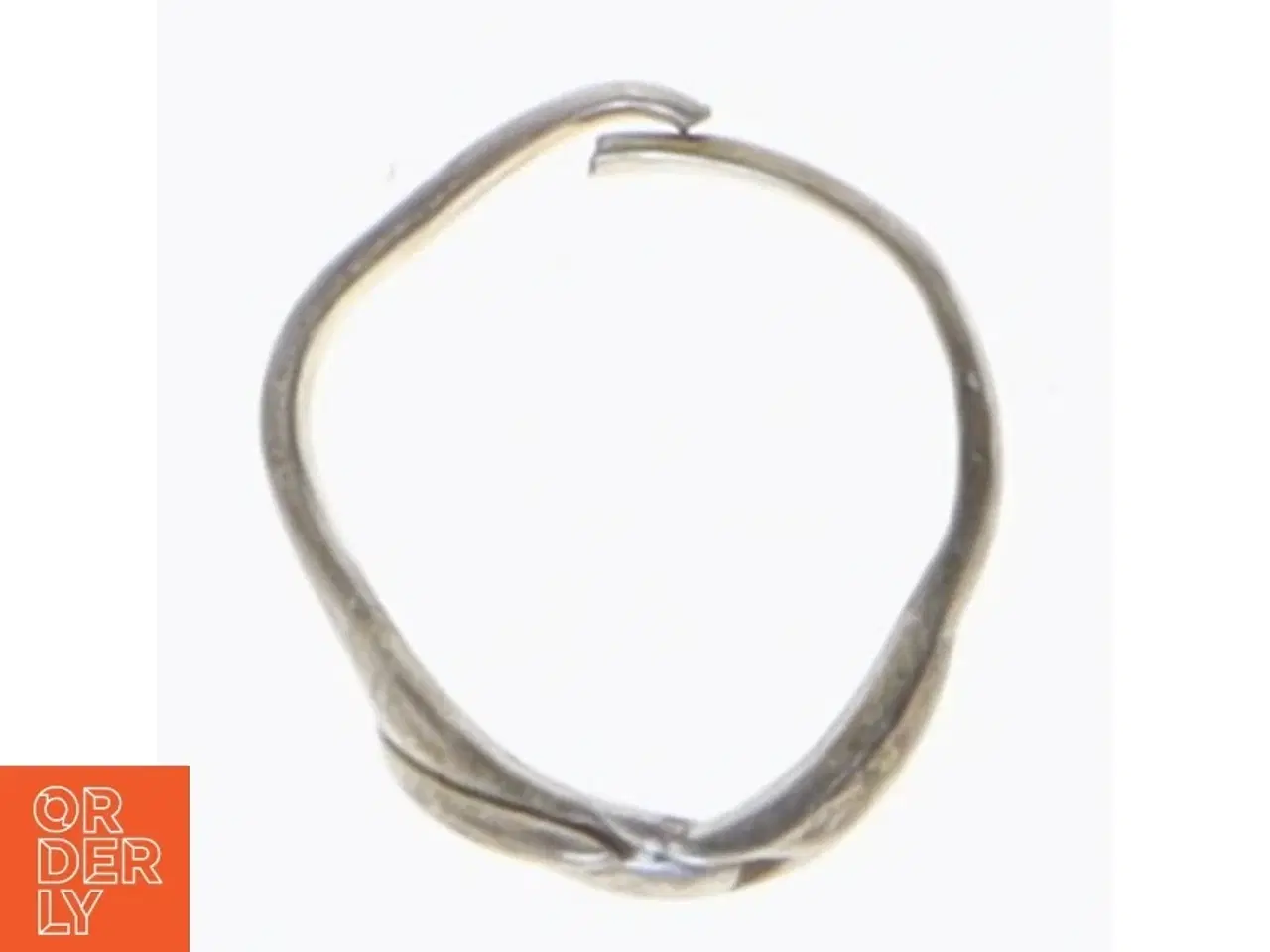 Billede 3 - Sølvfarvet ring (str. 2 cm)