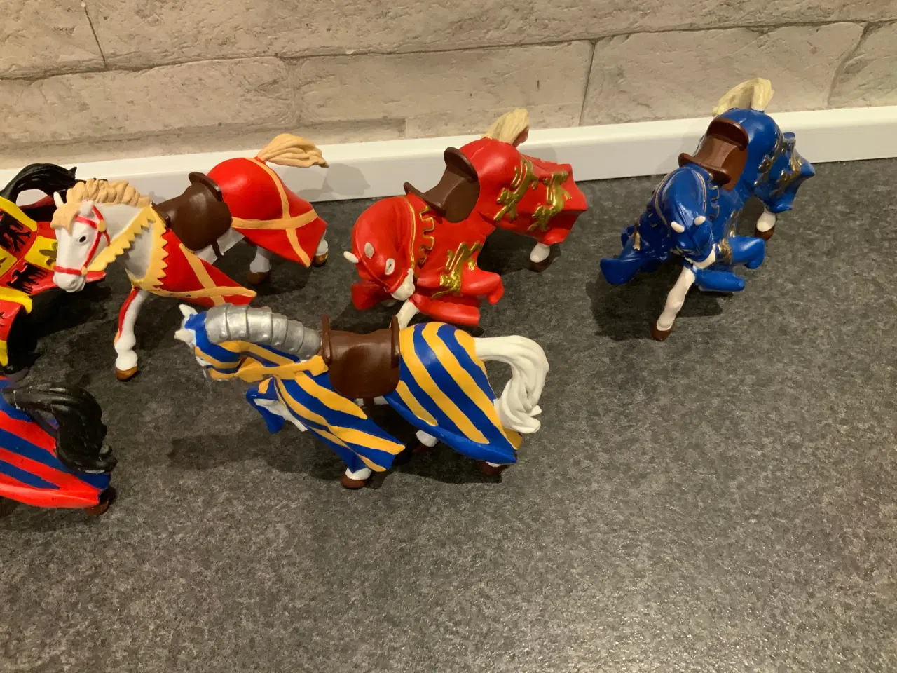 Billede 4 - Papo riddere og heste