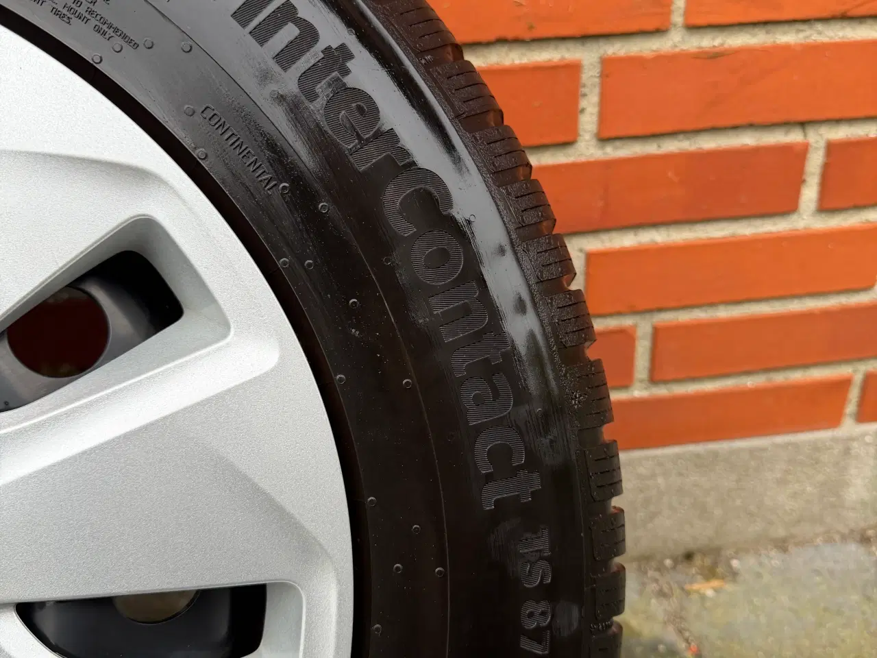 Billede 7 - 5x105 16”Originale Opel vinterhjul Continental dæk