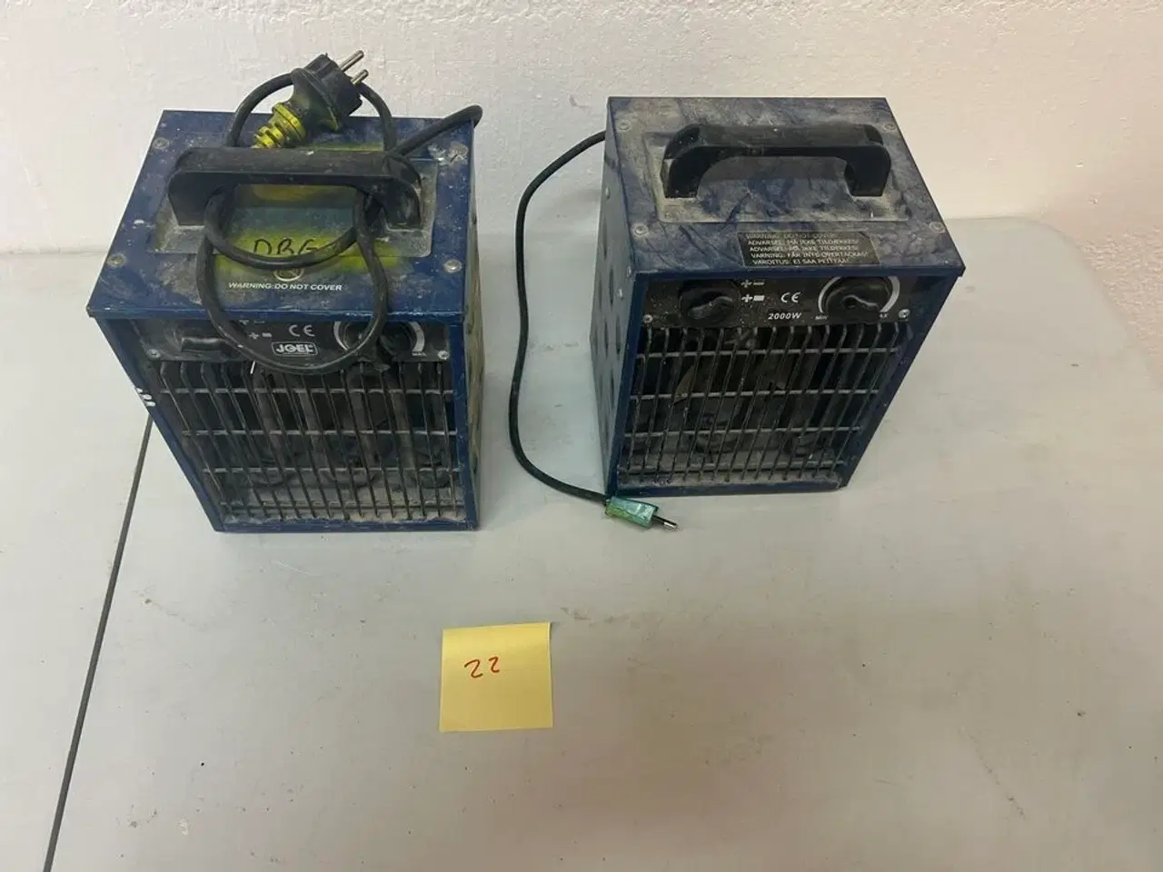 Billede 1 - JGEL Varmeblæser og RAPORT Varmeblæser