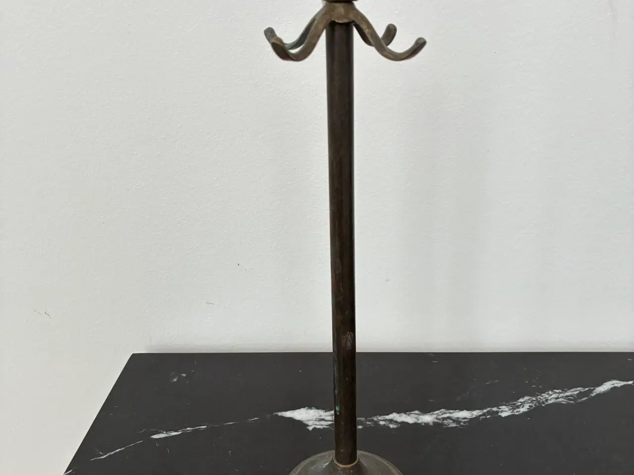 Billede 1 - Messing adventsholder /adventsstage