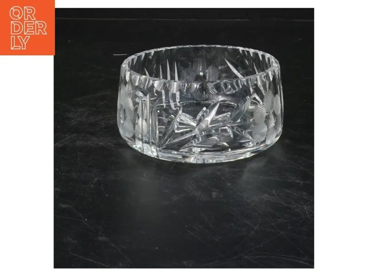 Billede 1 - Krystal skål (str. 11x5 cm)