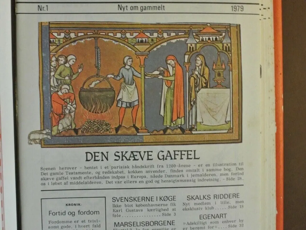 Billede 2 - skalk nr. 1-6 1979 i samlemappe, emne: historie og