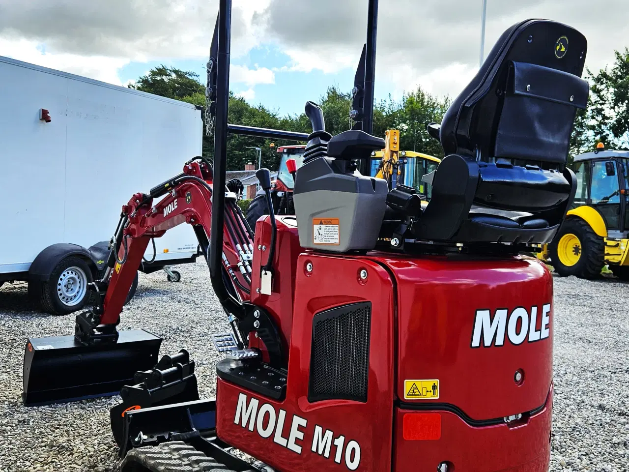 Billede 4 - Mole M10 / Yanmar motor / fabriksny med skovle
