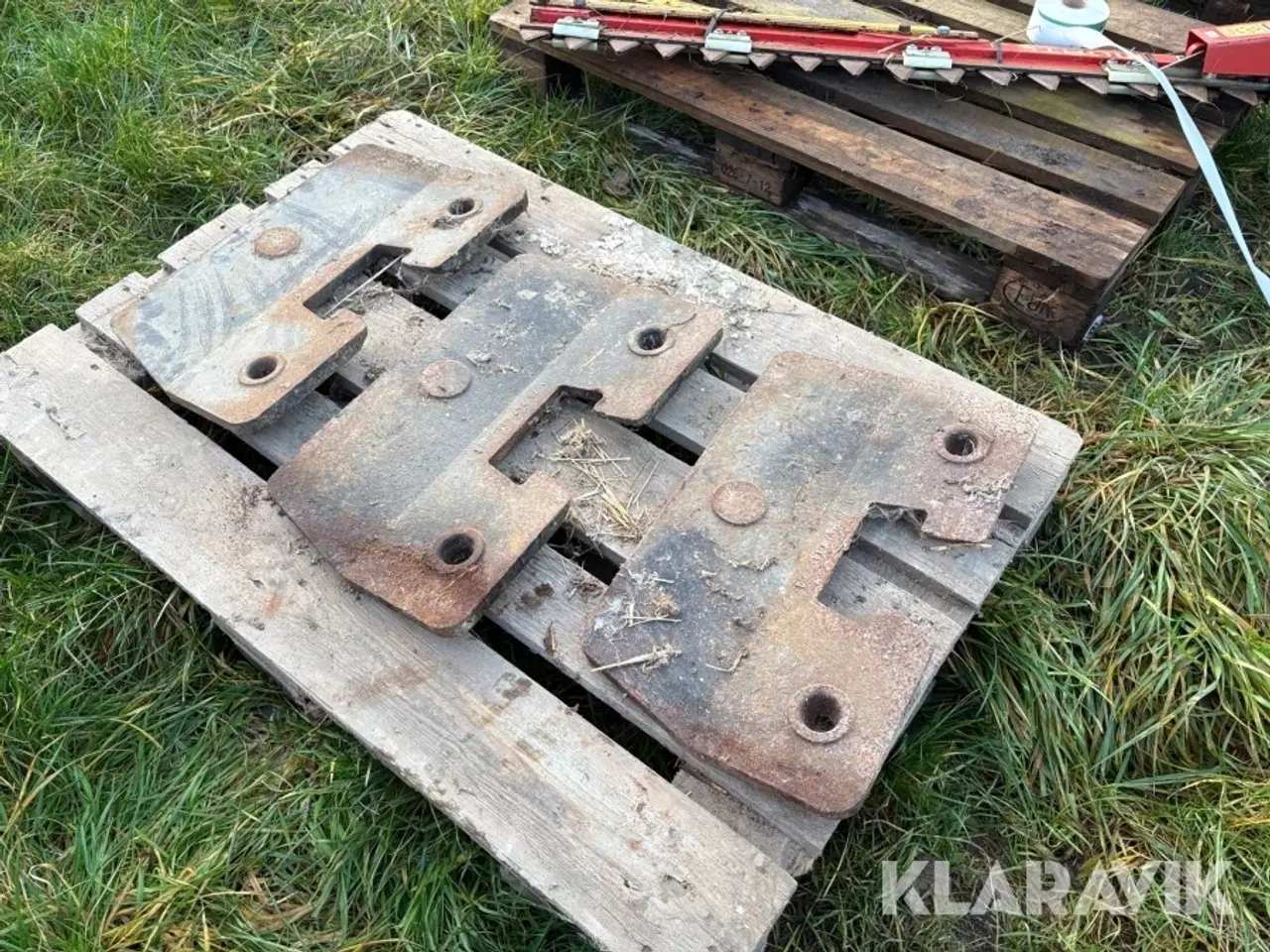 Billede 3 - Vægtklodser Zetor 3 styk.