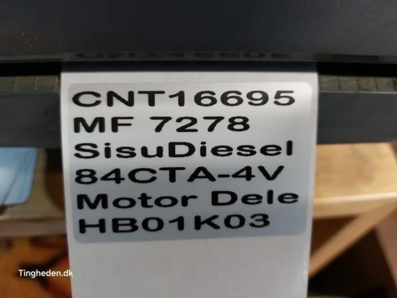 Billede 23 - SisuDiesel84CTA-4V Motor Dele