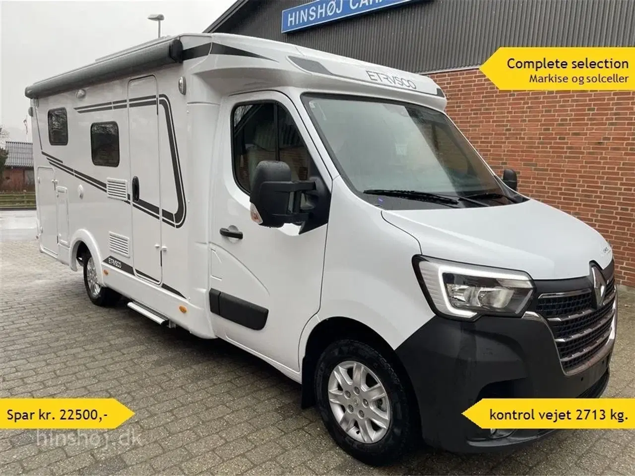 Billede 2 - 2024 - Etrusco V 6.8 SR Complete Sel.   Etrusco V 6.8 SR – Super Lækker Van fra Italienske Etrusco by Hymer