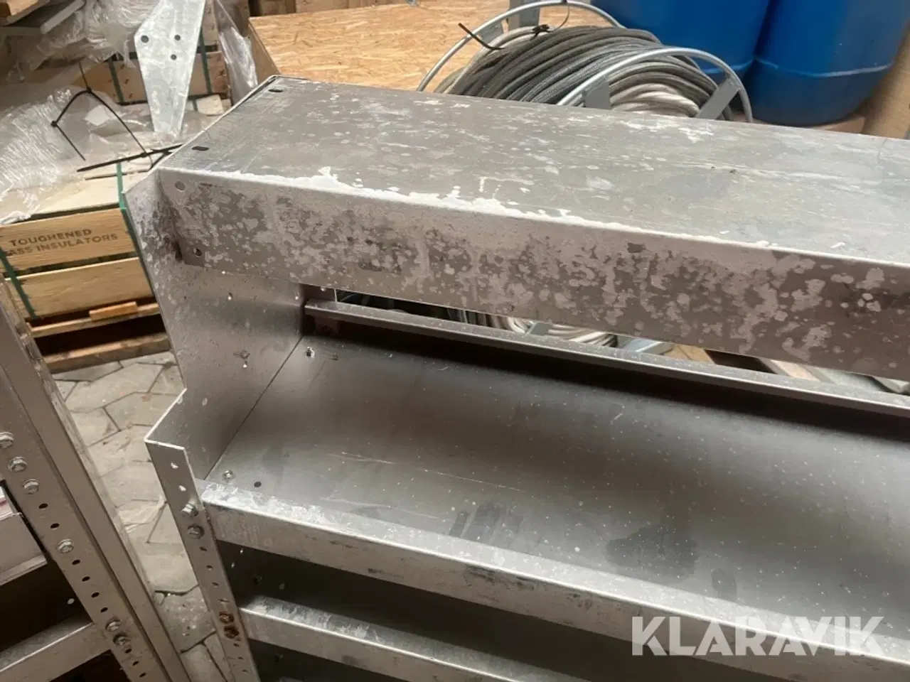 Billede 10 - Bilreol 2 styk aluminium