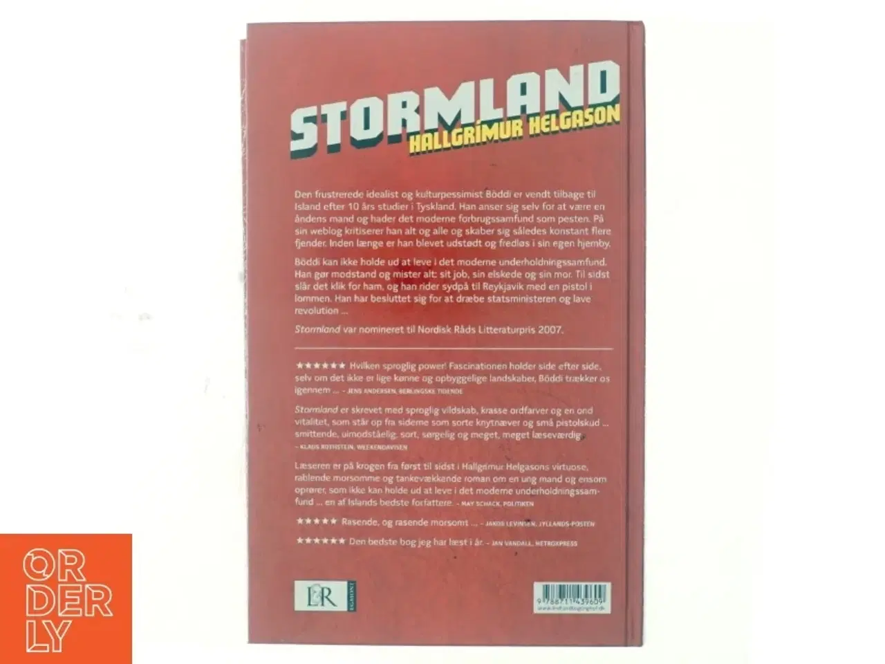 Billede 3 - Stormland af Hallgrímur Helgason (Bog)