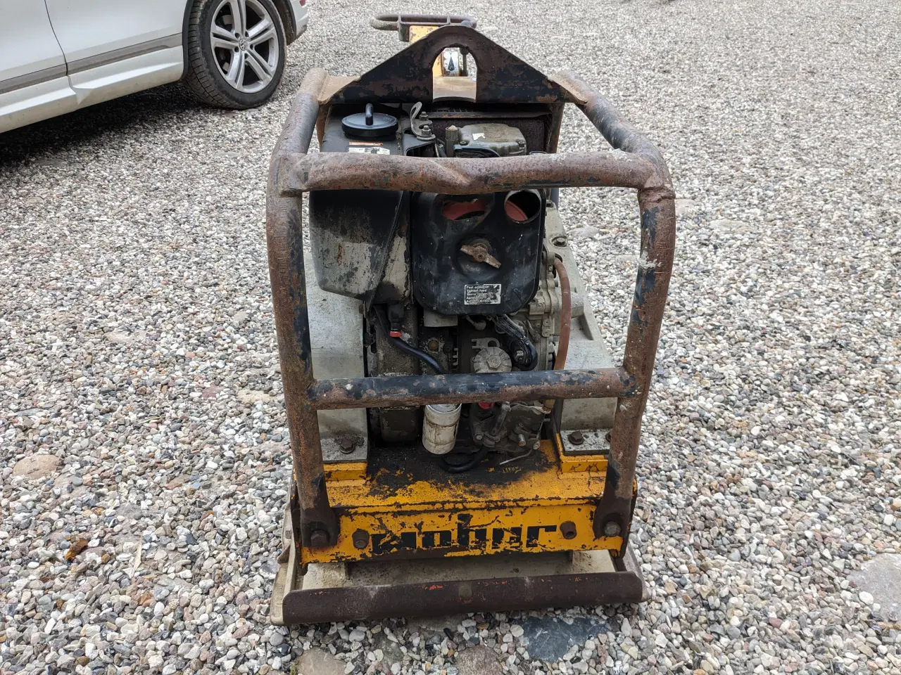 Billede 4 - pladevibrator Diesel 500 kg, seriøst bud modtages