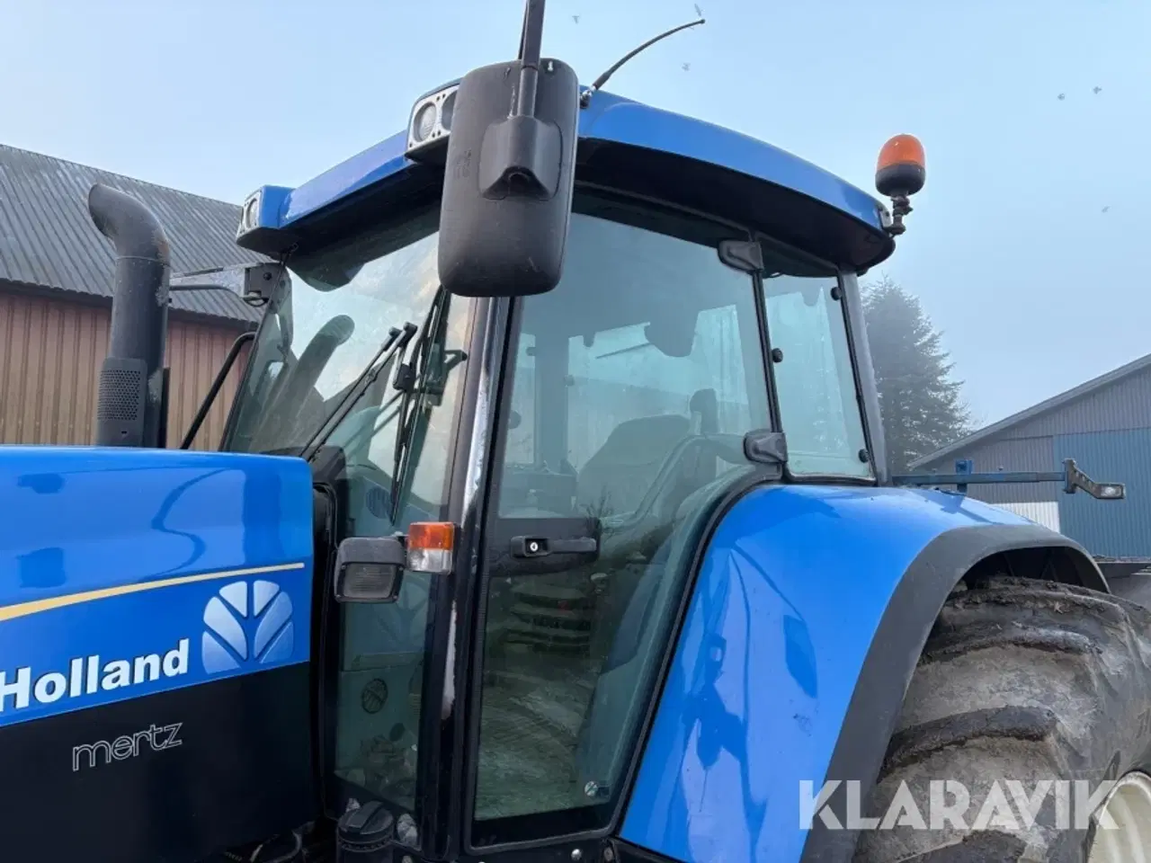 Billede 7 - Traktor med Kuhn vendeplov New Holland TVT 190