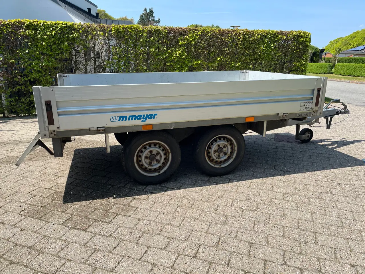 Billede 1 - 2000 kg alu trailer 