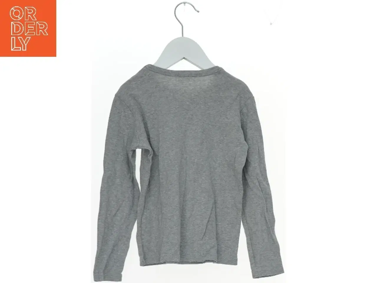 Billede 2 - Langærmet grå trøje fra Sisley (str. 122)