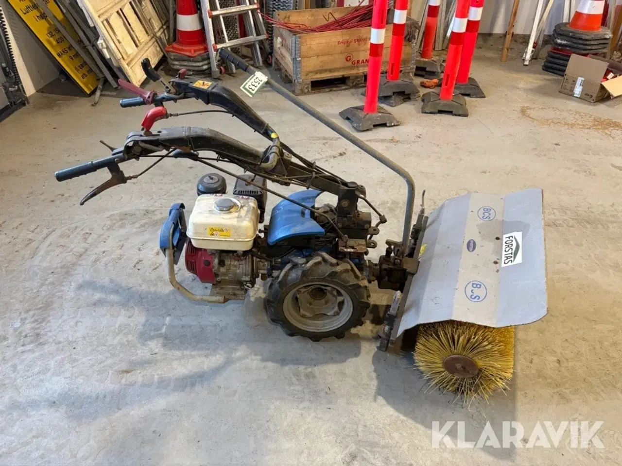 Billede 6 - 2-hjulet traktor BCS MC 728 med fejekost