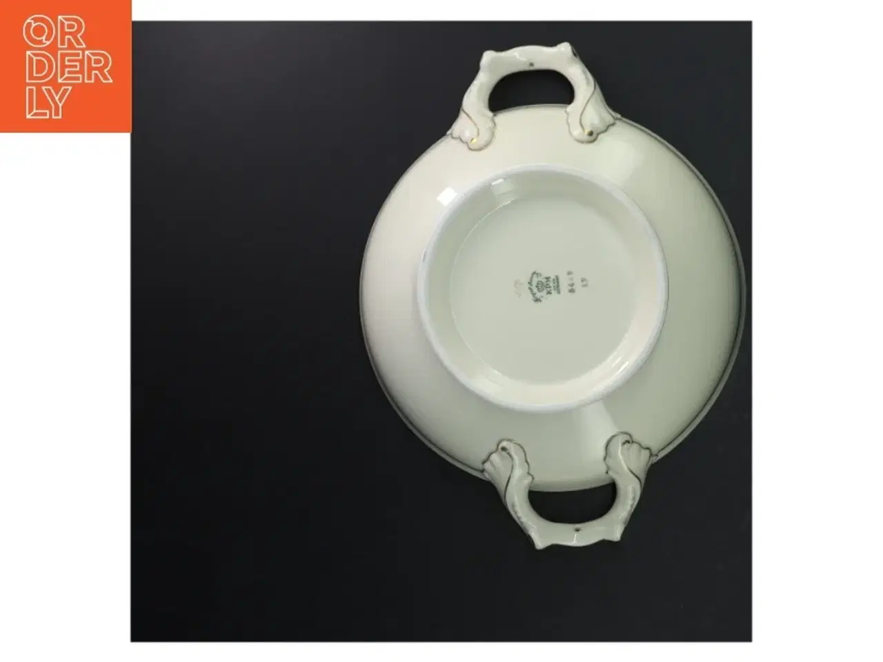 Billede 5 - Porcelæns suppe terrin med låg og håndtag fra KPM (str. 21,5 cm i diameter)
