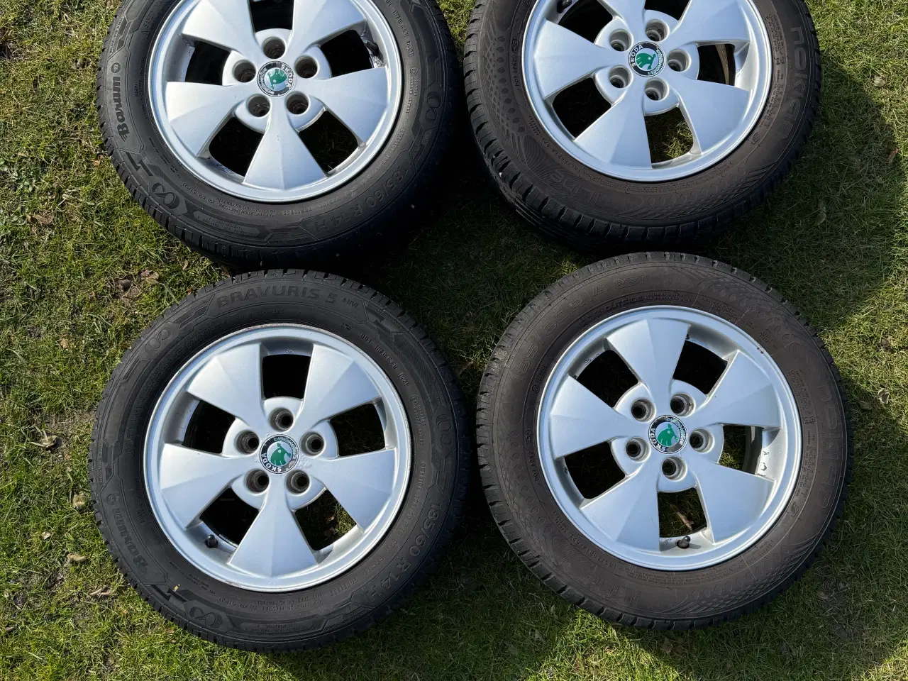 Billede 1 - 14" orig. alu til Skoda Fabia 2000-2007