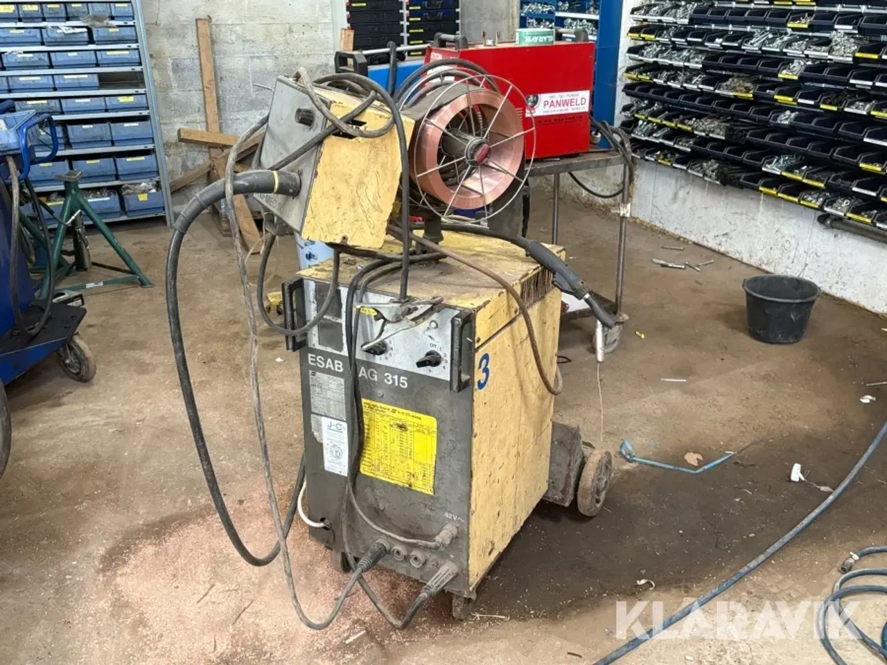 Billede 1 - Svejsemaskine Esab Lag 315