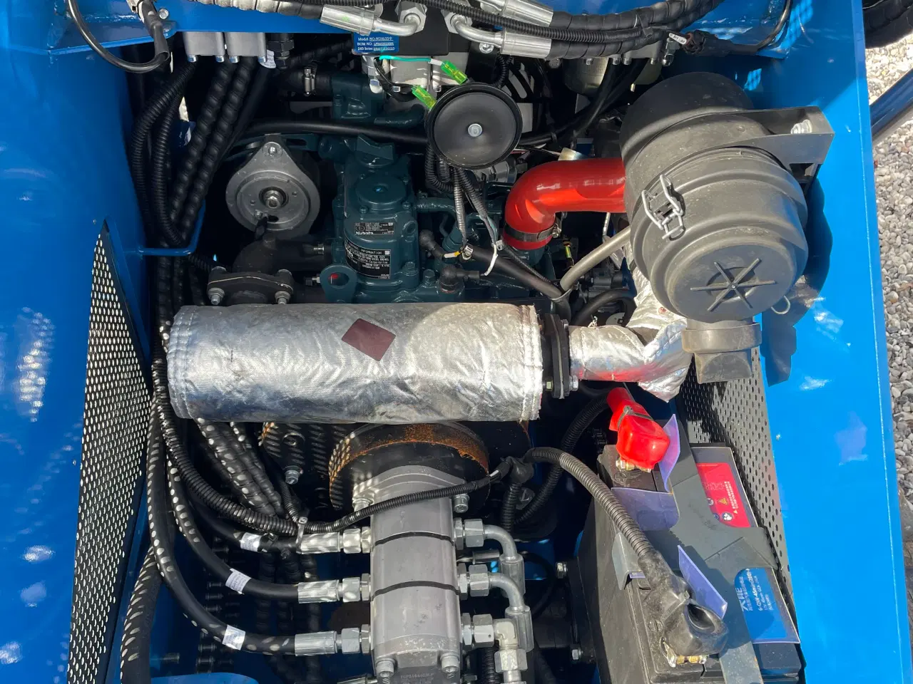 Billede 6 - Minilæsser 900kg Kubota motor 