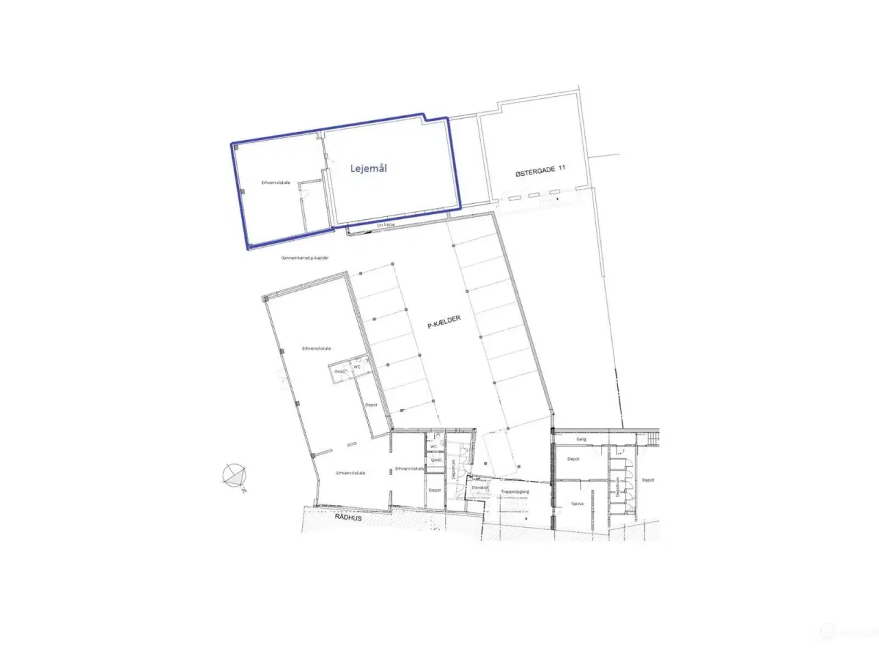 Billede 9 - Erhervslejemål beliggende i markant ejendom - i alt 250 kvm - kan evt. opdeles