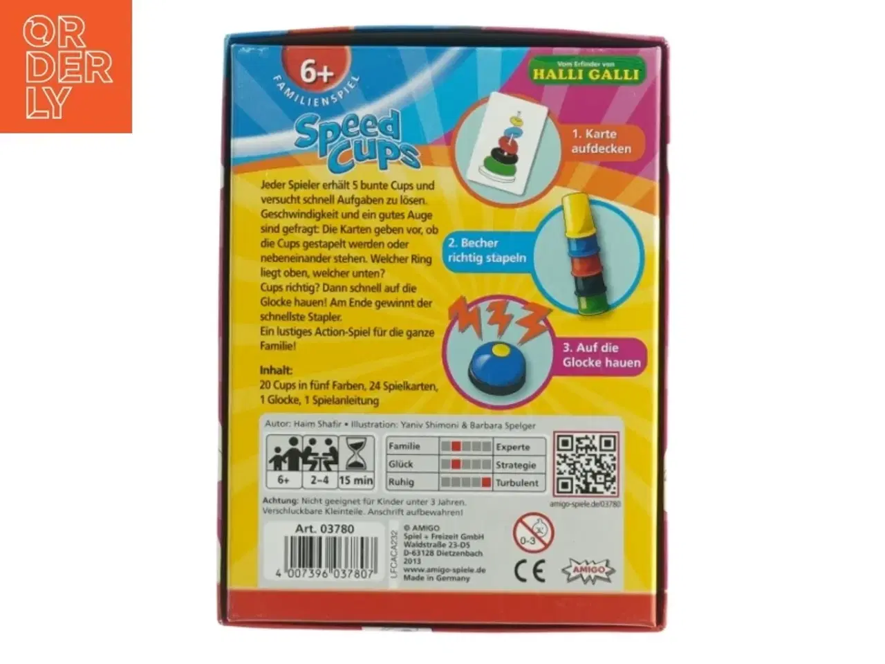 Billede 7 - Speed Cups Familiespil (str. 17,5 cm x 13 cm)