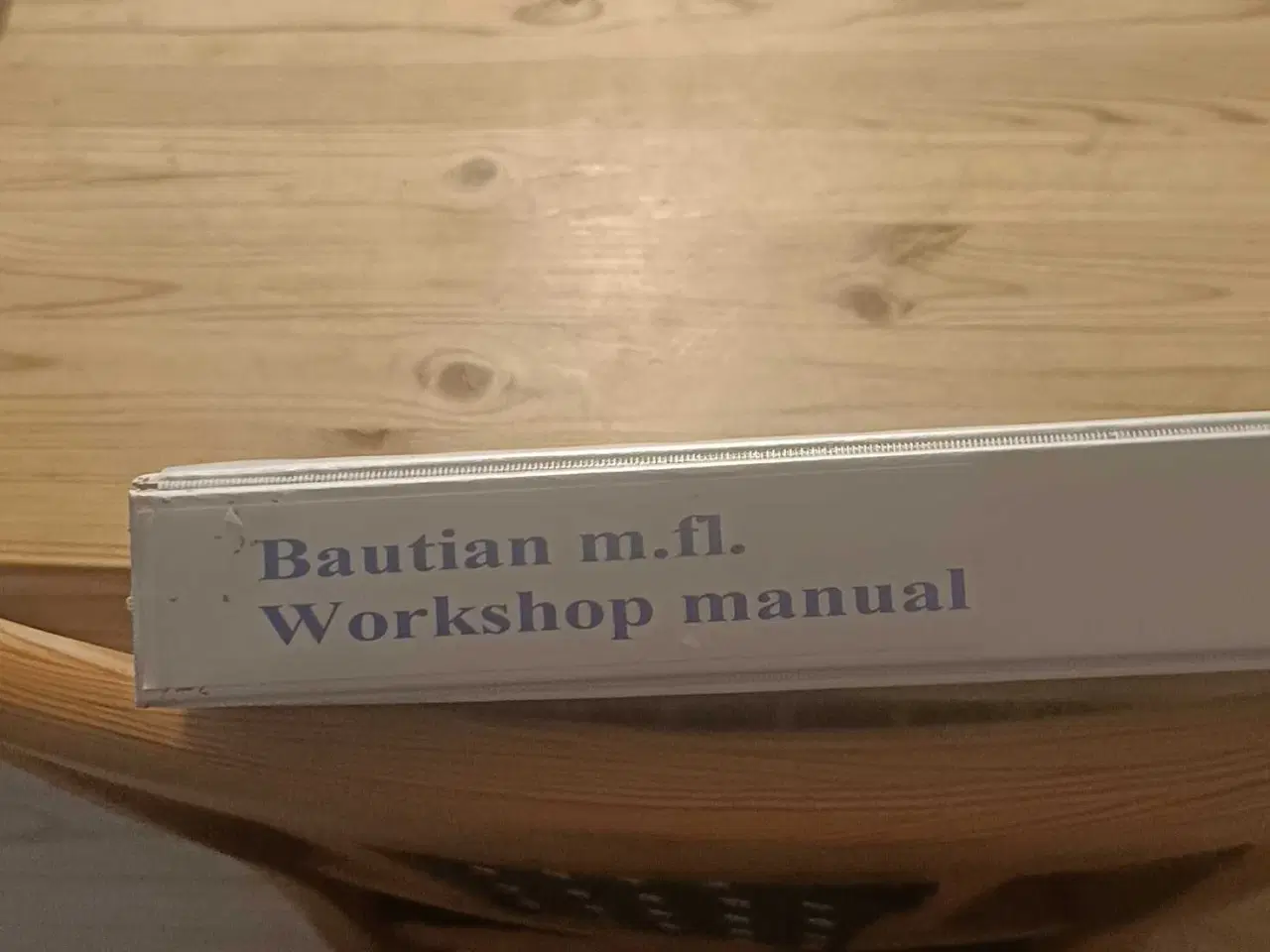 Billede 1 - Manual bautian m.fl.