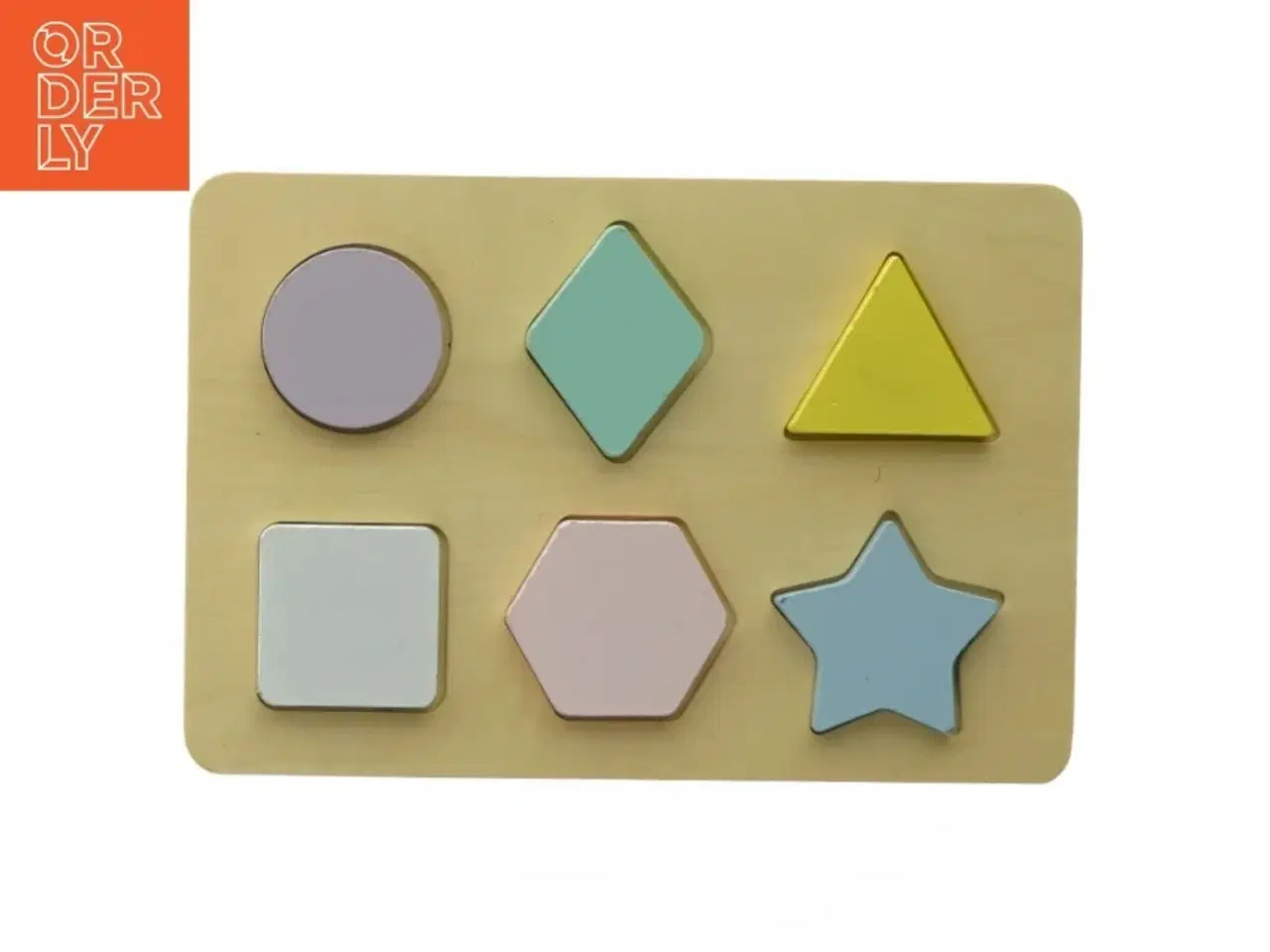 Billede 1 - Træ puslespil (str. 20 x 13,5 cm)