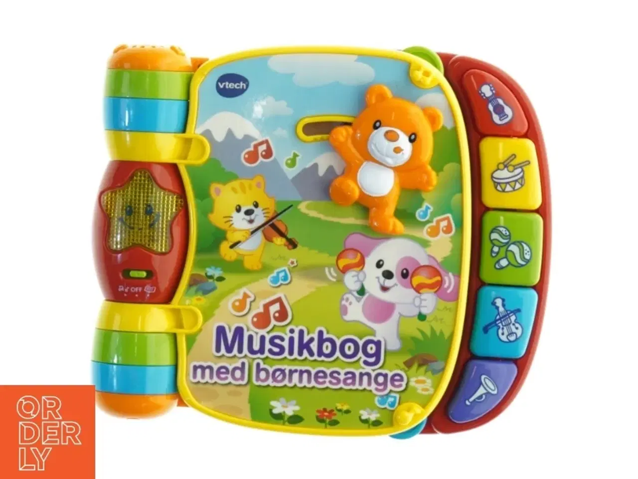 Billede 1 - VTech Musikbog med Børnesange fra Vtech (str. 21 x 18 cm)