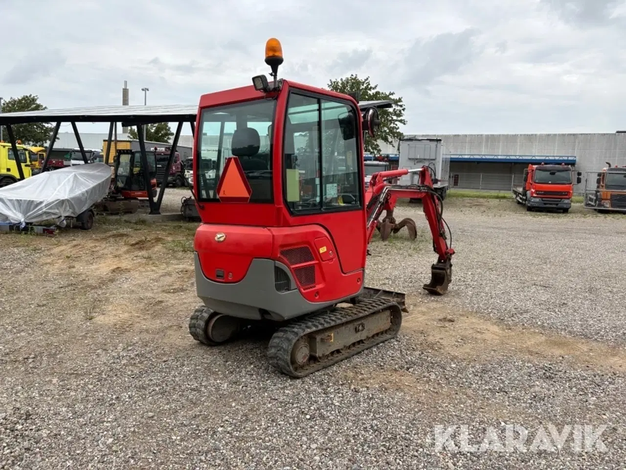 Billede 3 - Minigraver Yanmar Sv17-ex