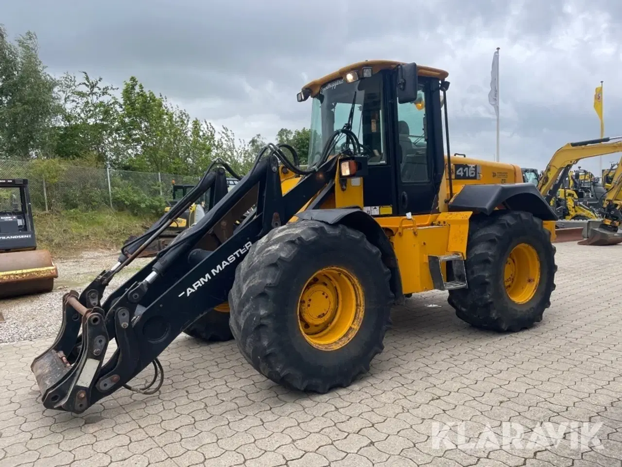 Billede 9 - Gummiged JCB 416S