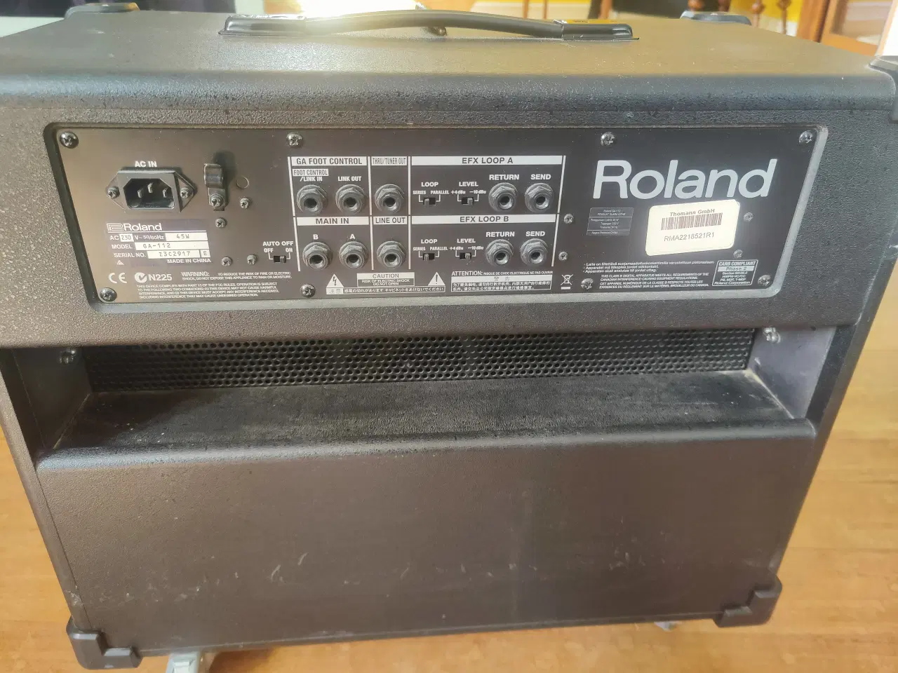Billede 2 - Roland 100 W digital guitarforstærker