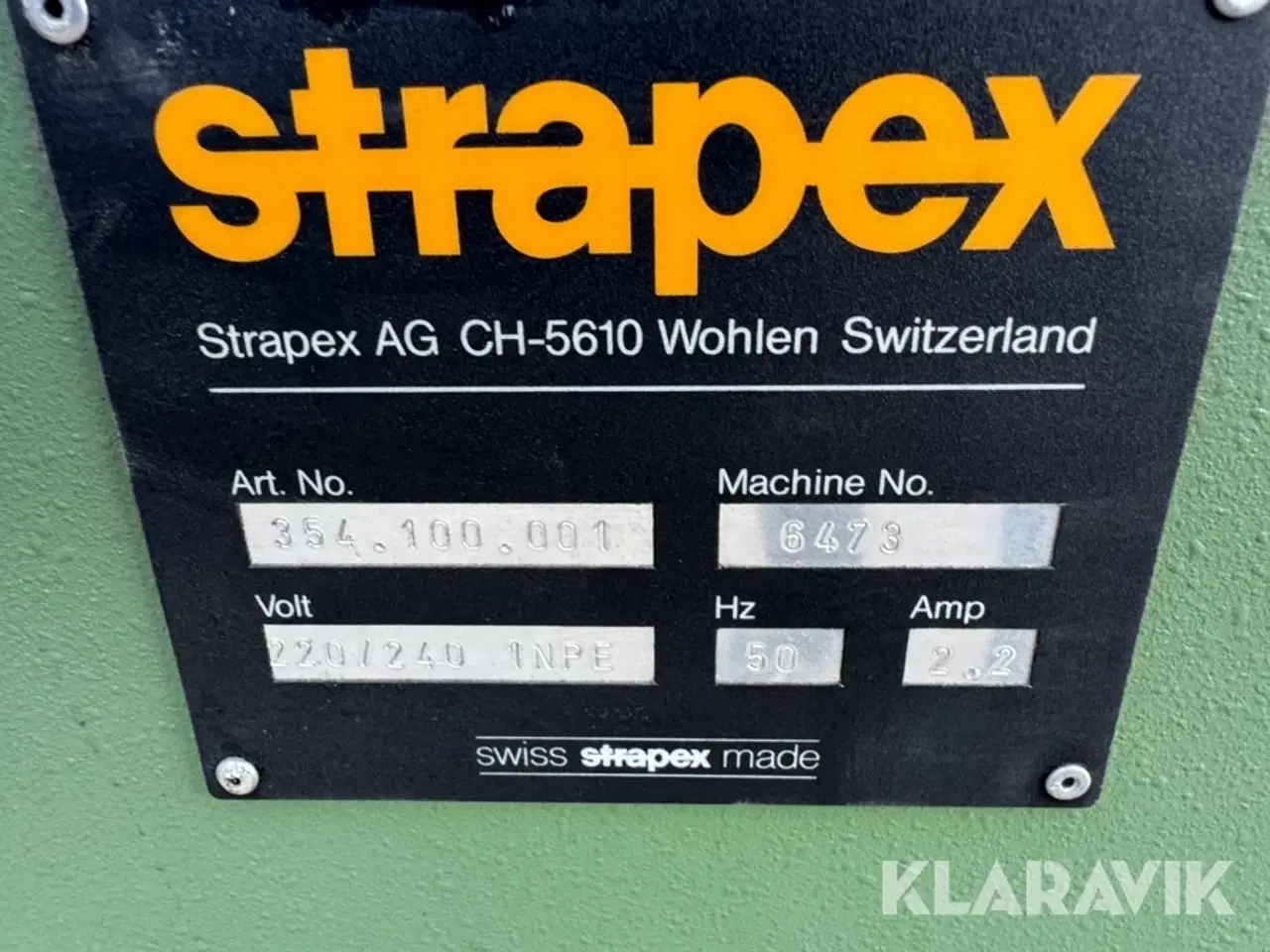 Billede 5 - Pakkemaskine Strapex Prisma