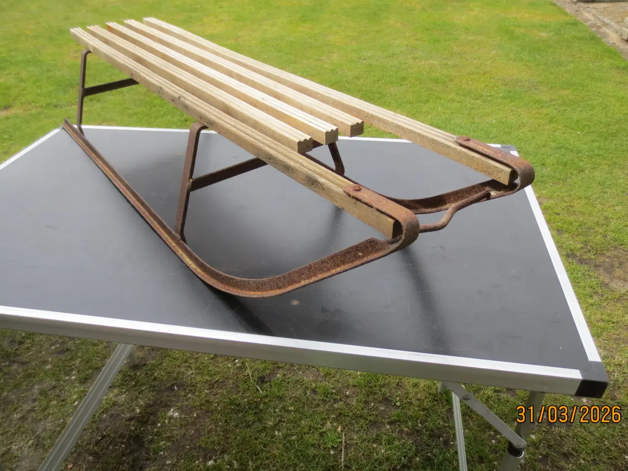 Billede 3 - 1 stk Retro Slæde