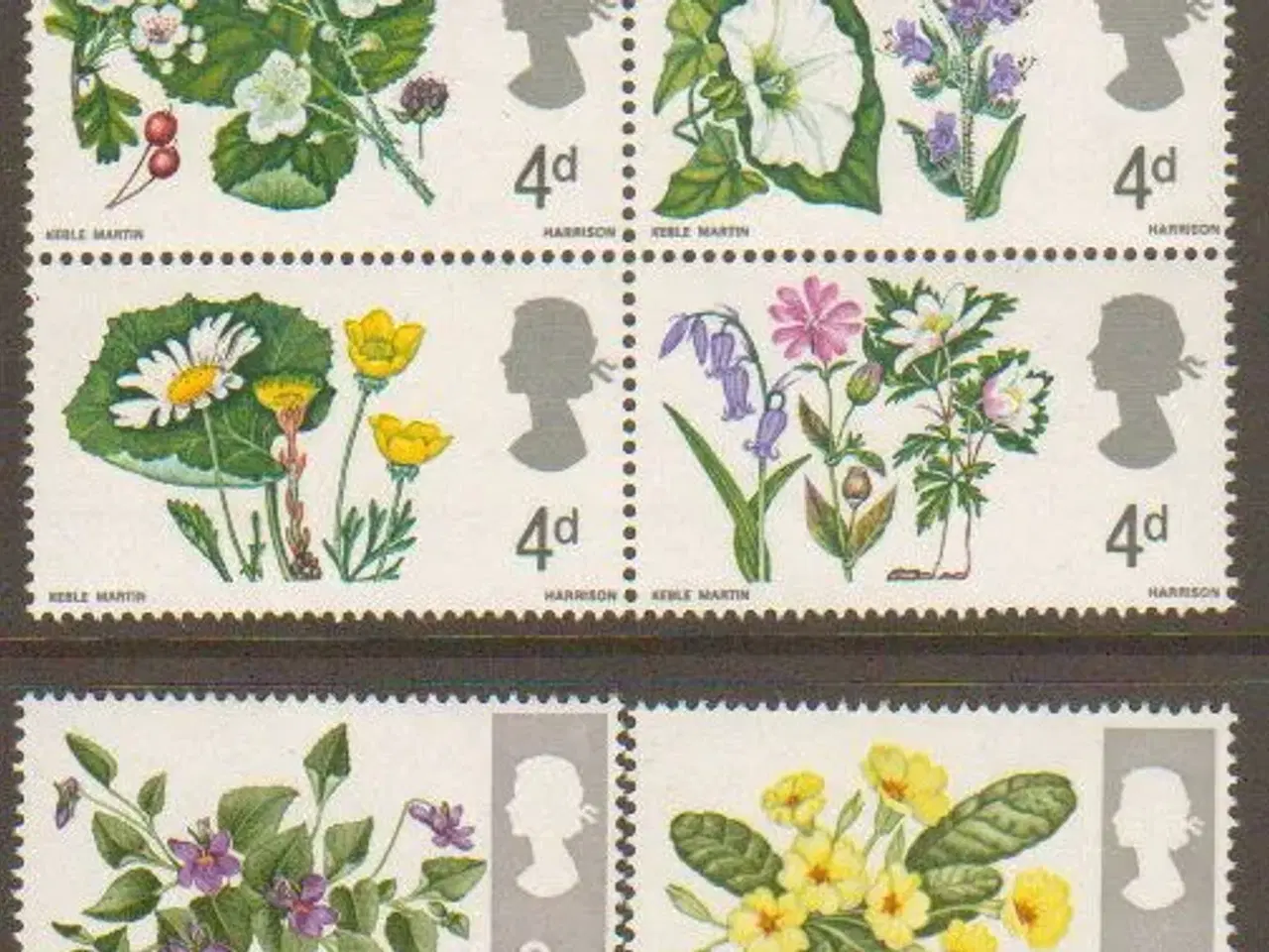 Billede 5 - Blomster 30 stk. + 1.500 ass. frimærker
