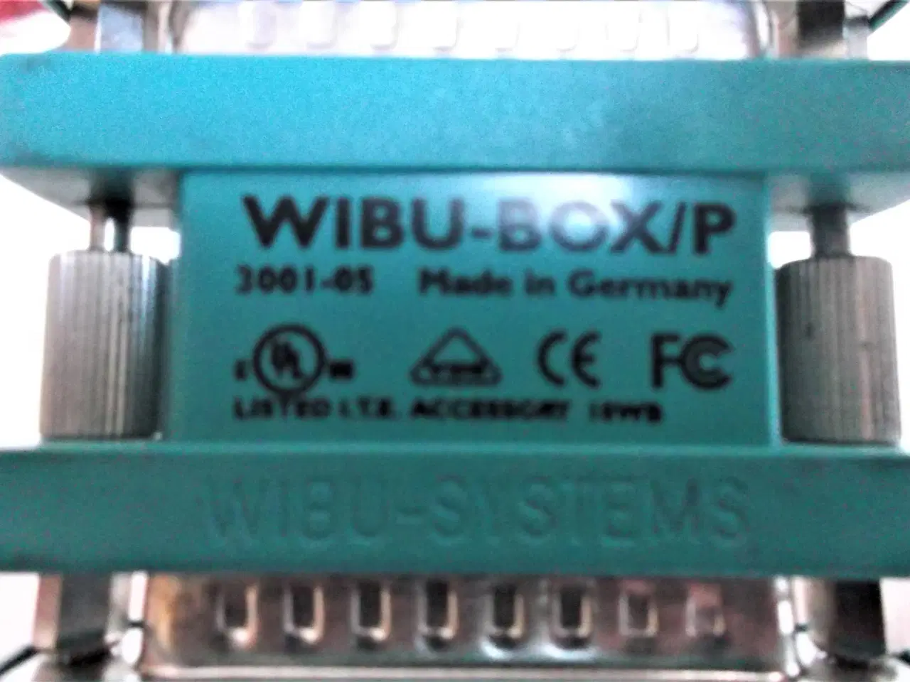 Billede 3 - Wibu-Box/P is the WibuKey protection hardware