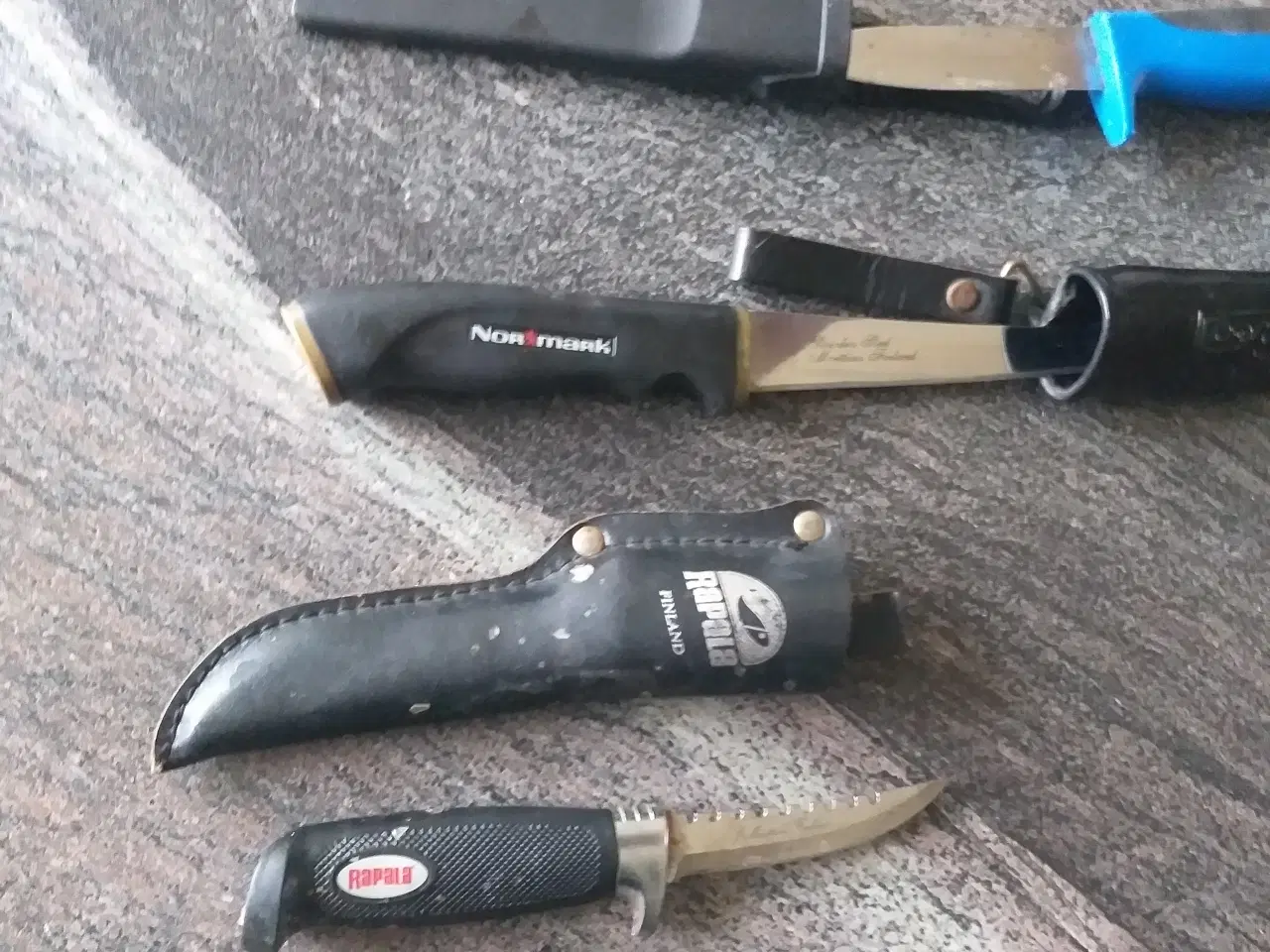 Billede 1 - Finsk Rapala og Normark Kniv + Norsk Kongsberg kni