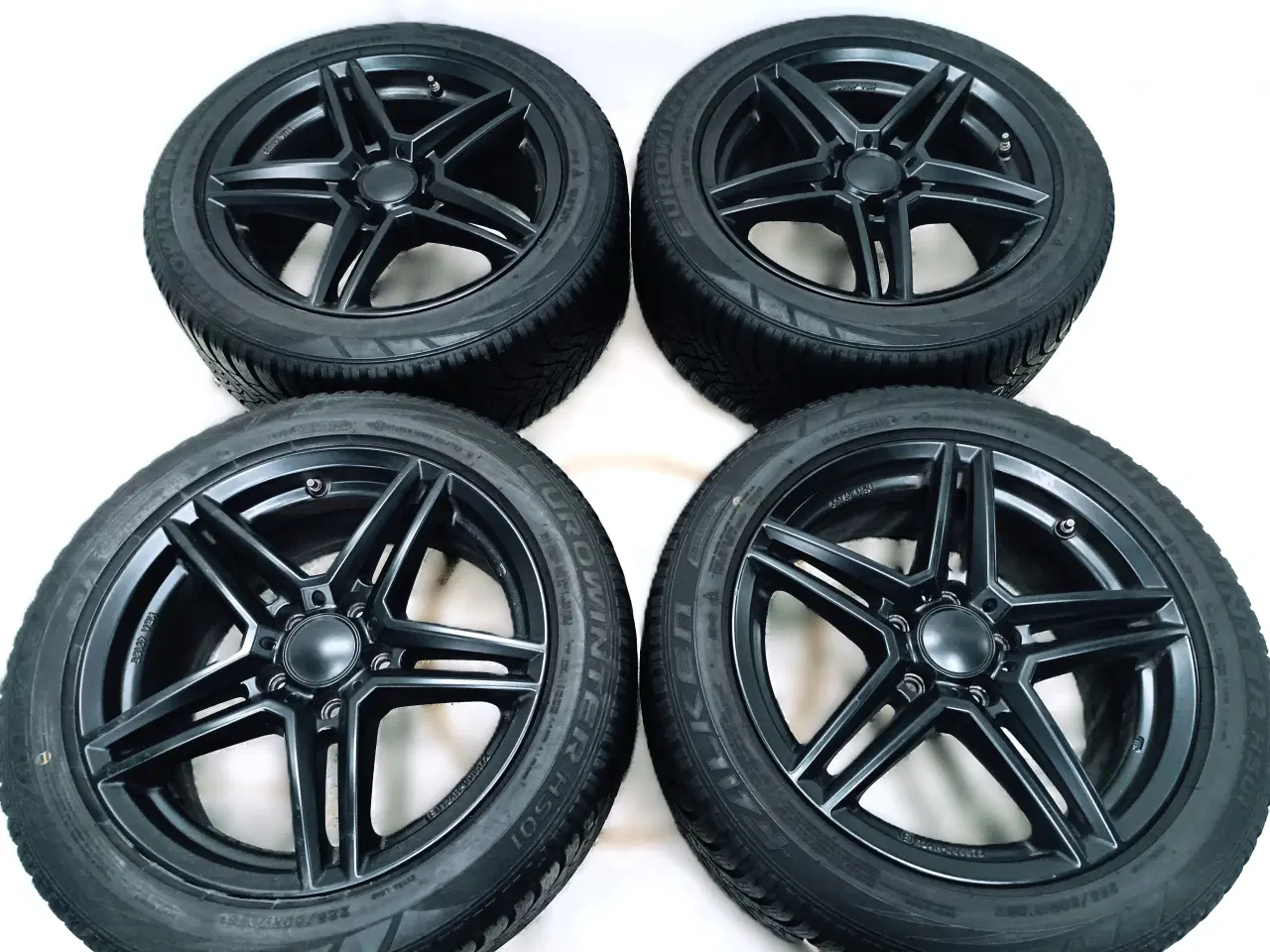 Billede 5 - 5x112 17" ET48 nav 66,6ø Uniwheels vintersæt inkl.