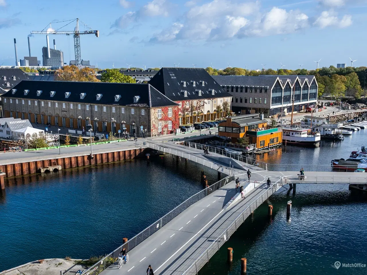 Billede 15 - Holmens nyeste ejendom med udsigt til kanaler og designvirksomheder.