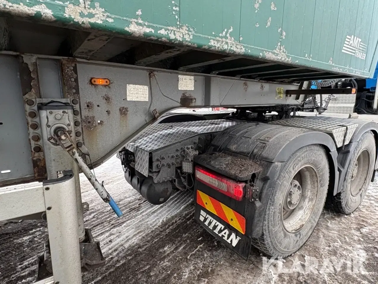 Billede 12 - Tiptrailer MTDK T736/00 4 akslet med alu kasse