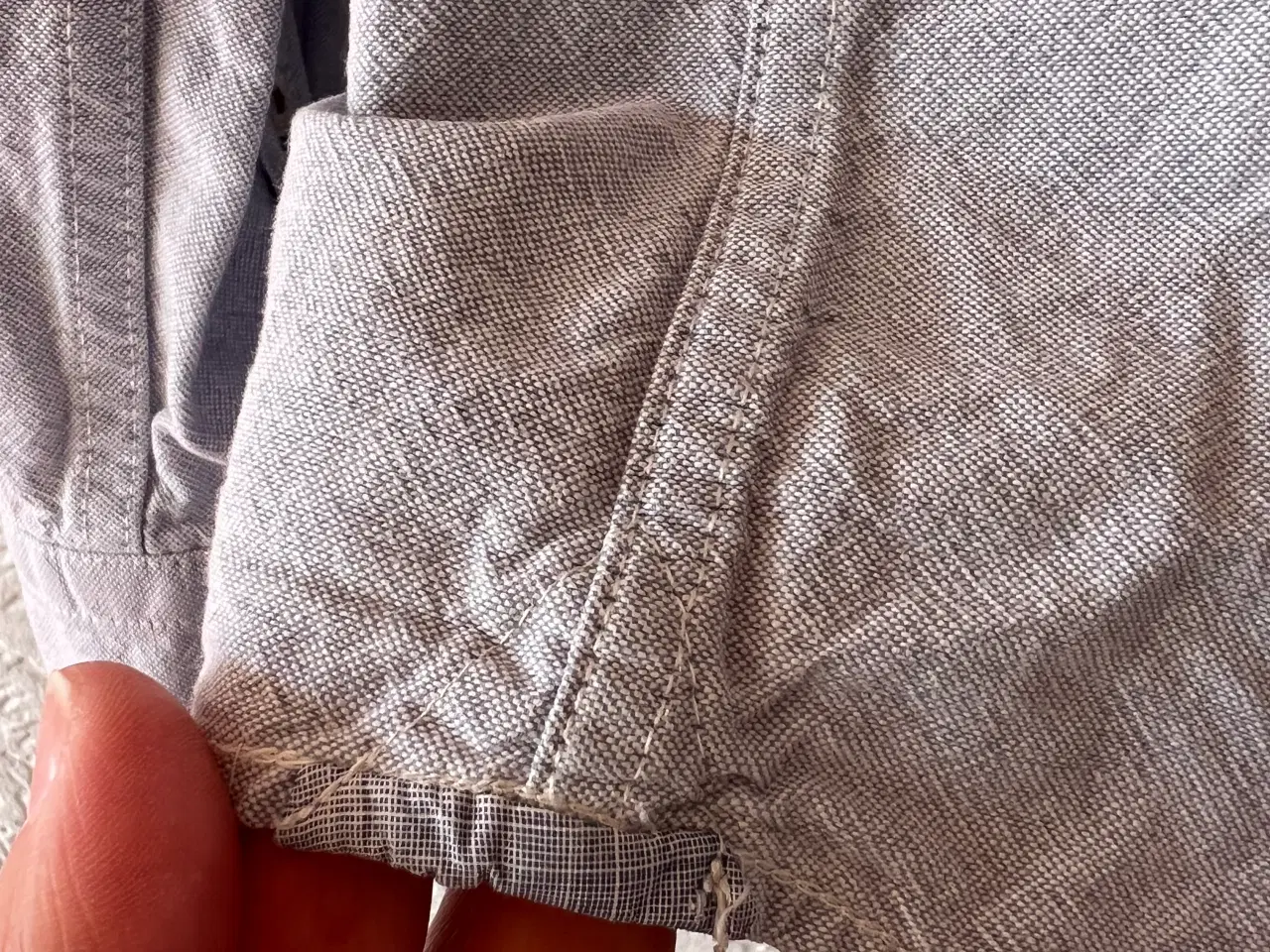 Billede 4 - Lyserblå Lee Denimskjorte (Str. L.)