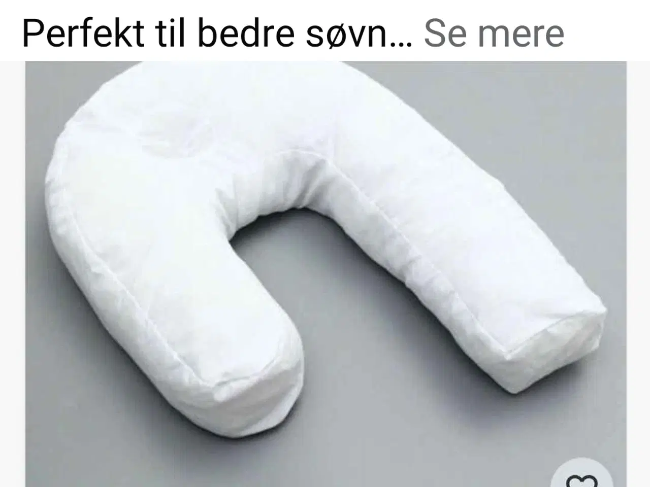 Billede 1 - Nakkepude ergonomisk 