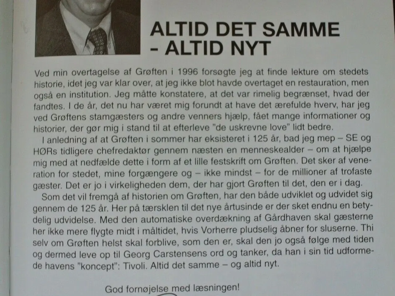 Billede 3 - 125 år vi faldt i grøften og det har vi altid gjor