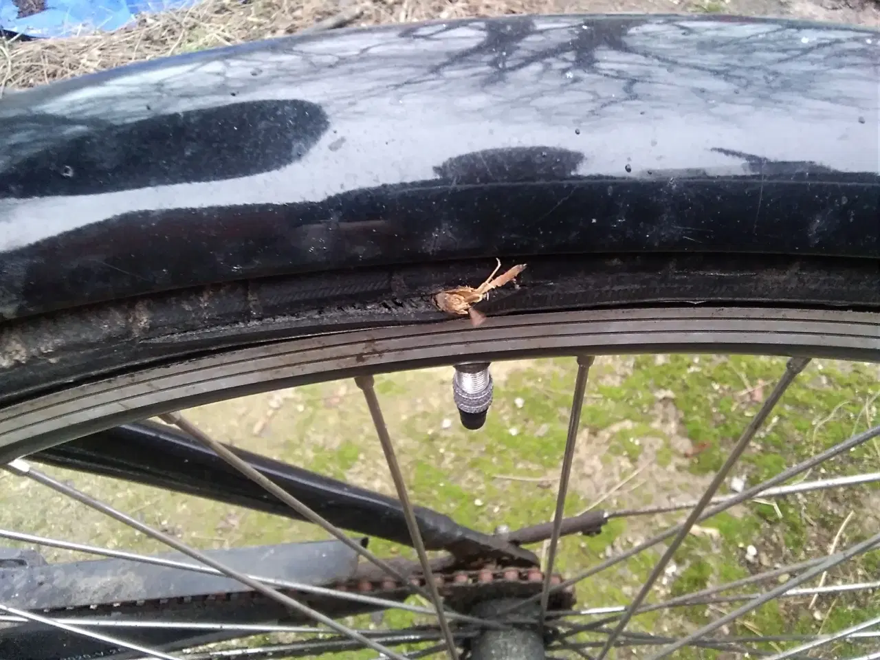 Billede 5 - Ok el Defekt bagdæk Resten i god stand Byt m Kørek